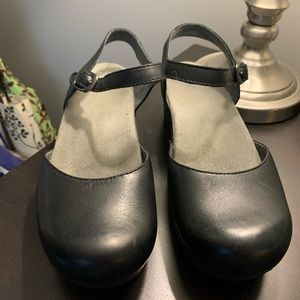 Dansko Black Sam Mary Jane